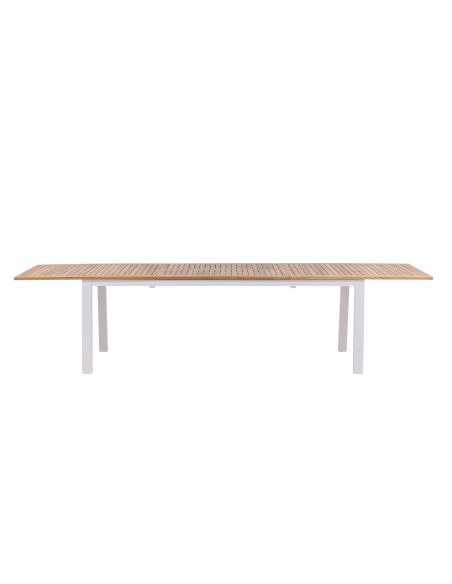 Matbord Panama, 220 × 100 cm, Vit