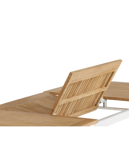 Matbord Panama, 160 × 90 cm, Vit