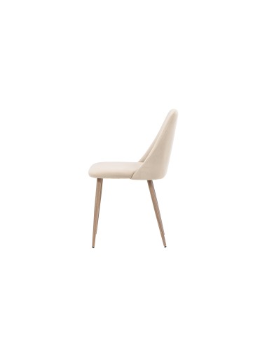 Matstol Night, Beige/Valnöt