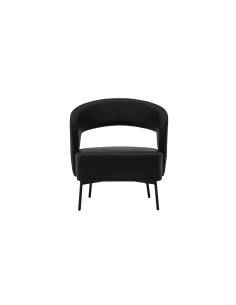 Fåtölj Mundo, 75 × 71 cm, Svart