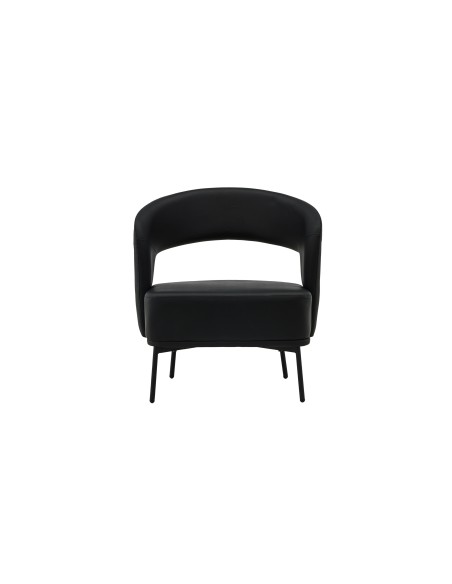 Fåtölj Mundo, 75 × 71 cm, Svart