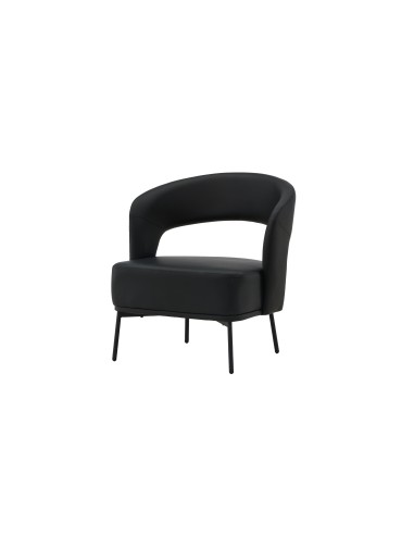 Fåtölj Mundo, 75 × 71 cm, Svart