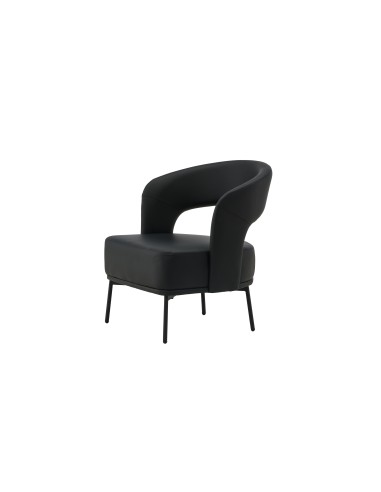 Fåtölj Mundo, 75 × 71 cm, Svart