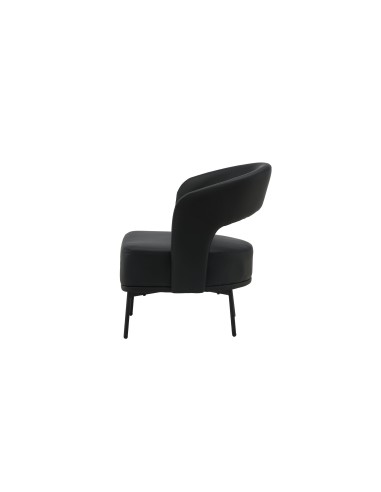 Fåtölj Mundo, 75 × 71 cm, Svart