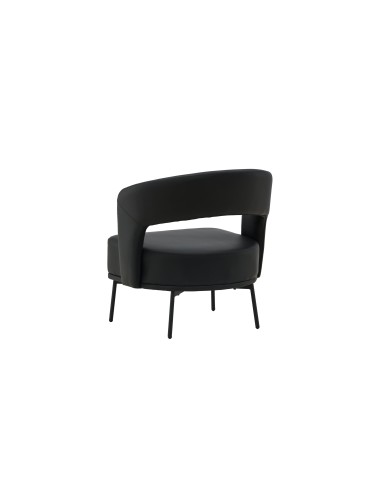 Fåtölj Mundo, 75 × 71 cm, Svart
