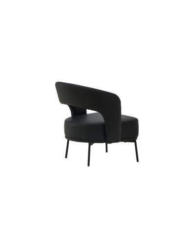 Fåtölj Mundo, 75 × 71 cm, Svart