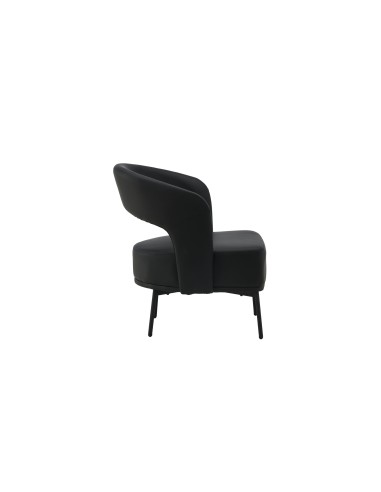 Fåtölj Mundo, 75 × 71 cm, Svart