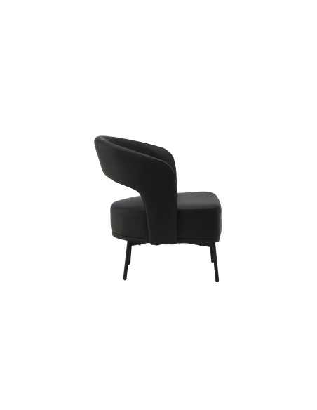 Fåtölj Mundo, 75 × 71 cm, Svart