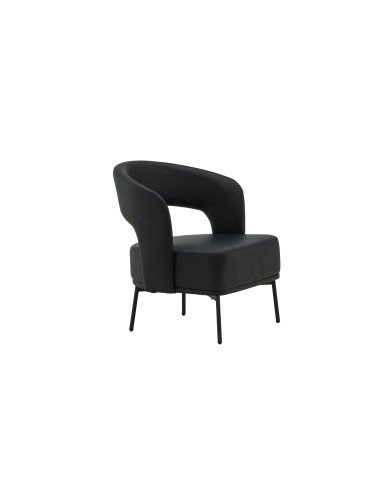 Fåtölj Mundo, 75 × 71 cm, Svart