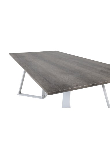 Matbord Marina, 180 × 90 cm, Grå