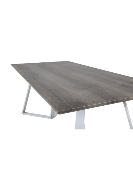 Matbord Marina, 180 × 90 cm, Grå