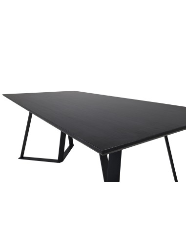 Matbord Marina, 180 × 90 cm, Svart