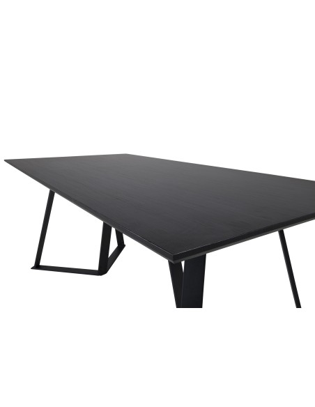 Matbord Marina, 180 × 90 cm, Svart
