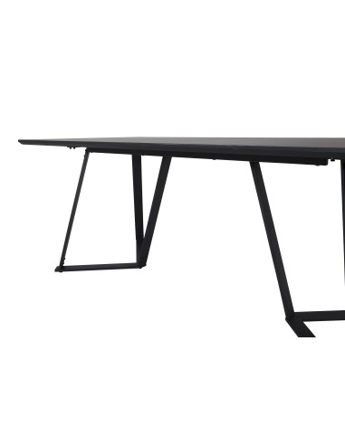 Matbord Marina, 180 × 90 cm, Svart