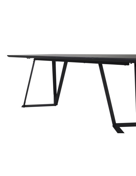 Matbord Marina, 180 × 90 cm, Svart