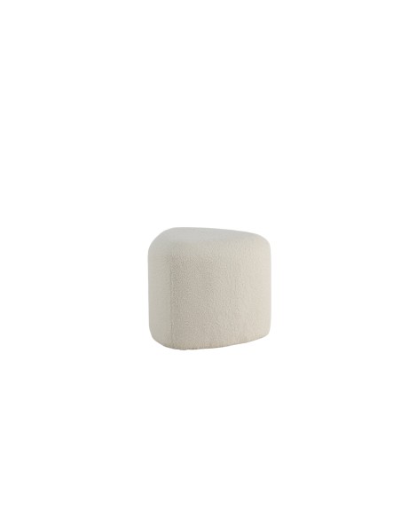 Fåtölj Peg Puff, Vit
