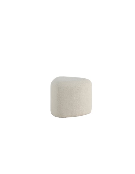 Fåtölj Peg Puff, Vit