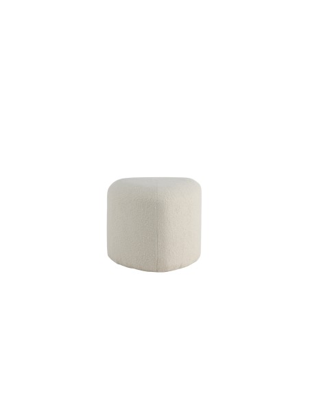 Fåtölj Peg Puff, Vit