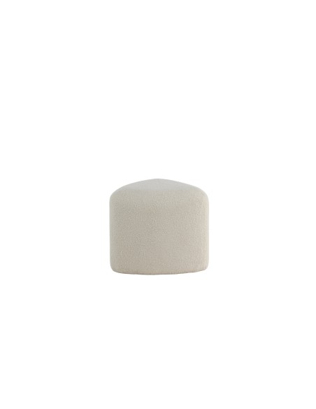 Fåtölj Peg Puff, Vit