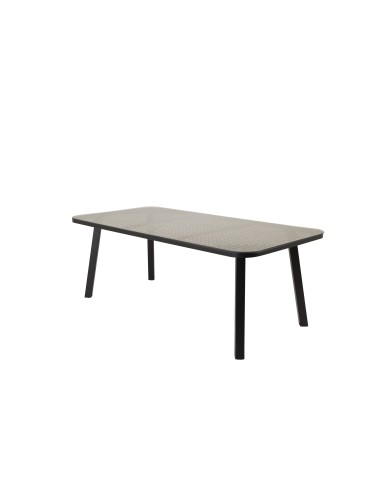 Matbord Paola, 200 × 100 cm, Svart