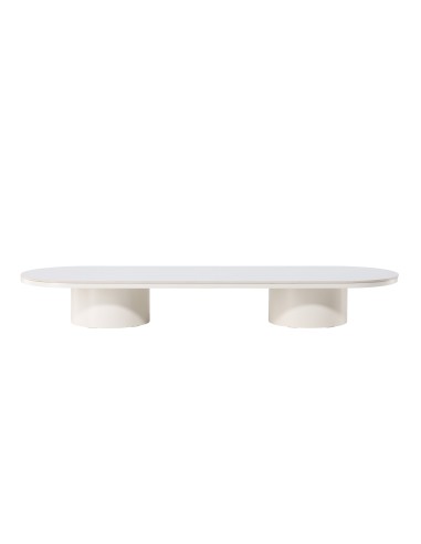 Soffbord Narvik, 190 × 60 cm, Beige