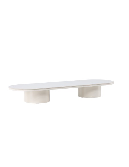 Soffbord Narvik, 190 × 60 cm, Beige