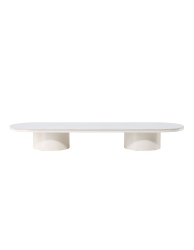 Soffbord Narvik, 190 × 60 cm, Beige