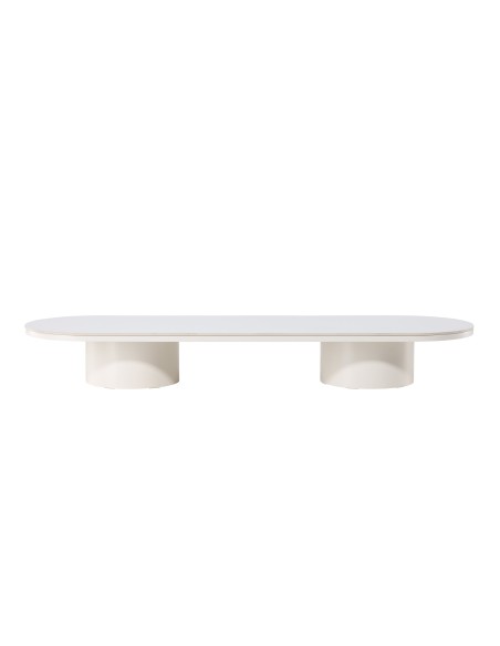 Soffbord Narvik, 190 × 60 cm, Beige