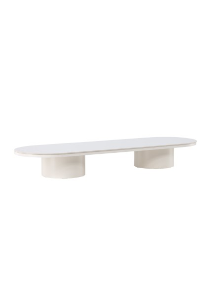 Soffbord Narvik, 190 × 60 cm, Beige