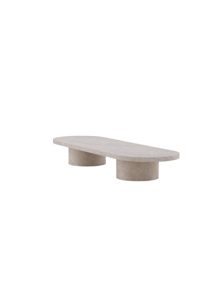 Soffbord Narvik, 190 × 60 cm, Beige