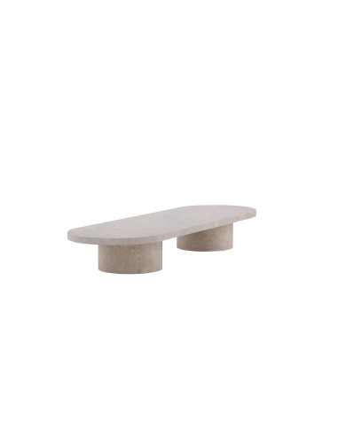 Soffbord Narvik, 190 × 60 cm, Beige