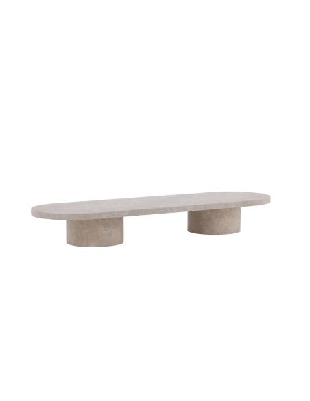 Soffbord Narvik, 190 × 60 cm, Beige
