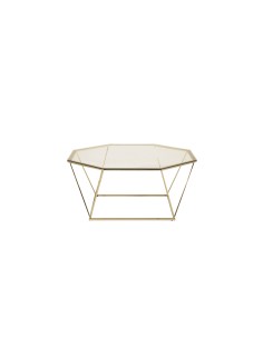Soffbord Österlen, 100 × 100 cm, Gold