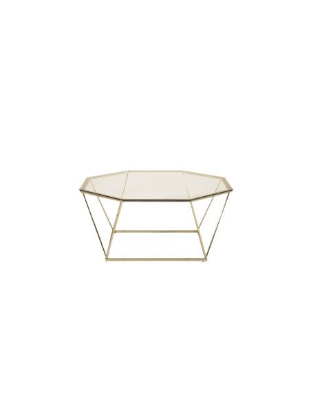 Soffbord Österlen, 100 × 100 cm, Gold