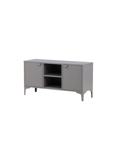 TV-bänk Piring, 120 cm, Ljusgrå