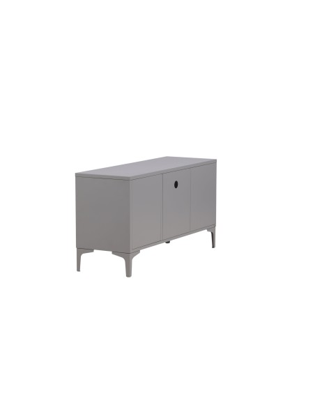 TV-bänk Piring, 120 cm, Ljusgrå