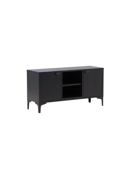 TV-bänk Piring, 120 cm, Svart