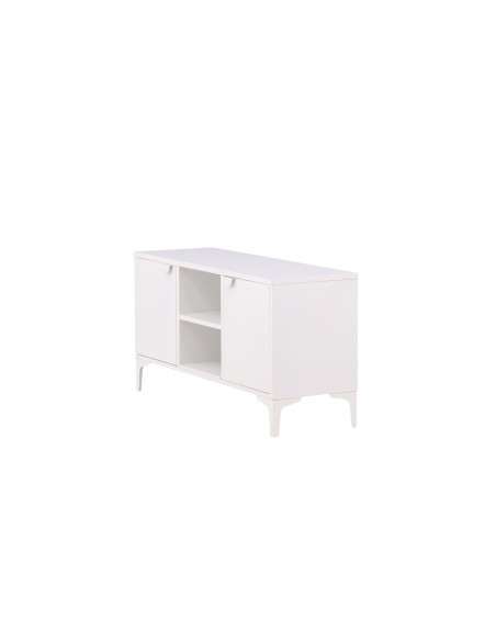 TV-bänk Piring, 120 cm, Vit