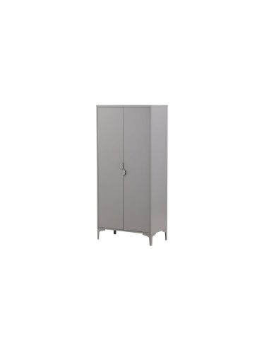 Garderob Piring, 85 cm, Ljusgrå