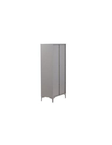 Garderob Piring, 85 cm, Ljusgrå