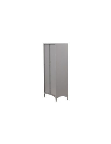 Garderob Piring, 85 cm, Ljusgrå