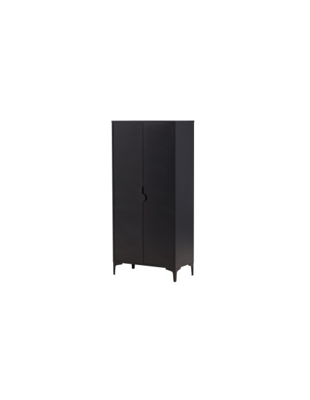 Garderob Piring, 85 cm, Svart