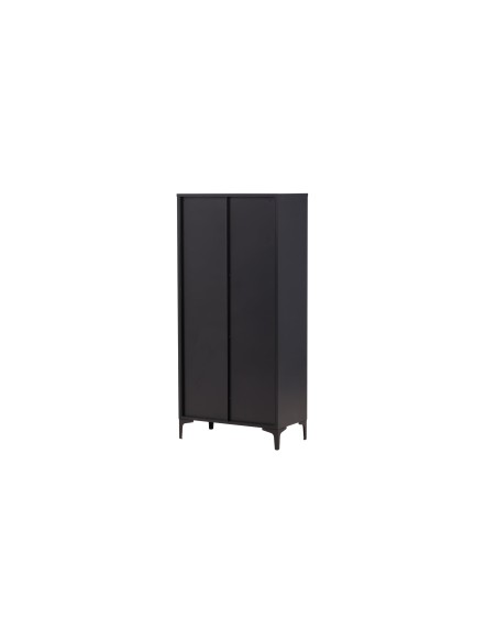 Garderob Piring, 85 cm, Svart