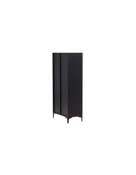 Garderob Piring, 85 cm, Svart