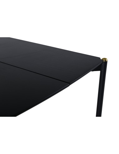 Matbord Pelle, 190 × 90 cm, Svart