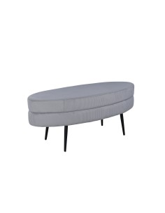 Fåtölj Otto Ottoman, 100 × 40 cm, Grå 2