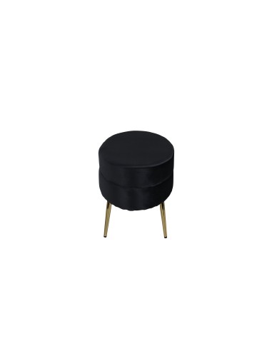 Fåtölj Otto Ottoman, 100 × 40 cm, Svart