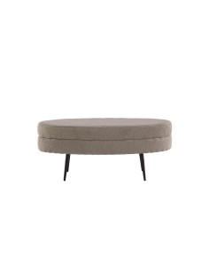 Fåtölj Otto Ottoman, 100 × 40 cm, Greige