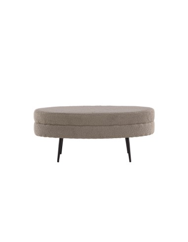 Fåtölj Otto Ottoman, 100 × 40 cm, Greige