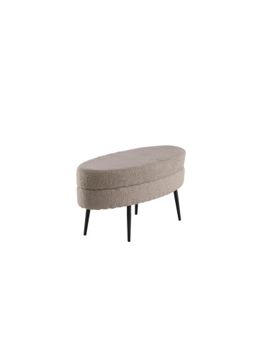 Fåtölj Otto Ottoman, 100 × 40 cm, Greige